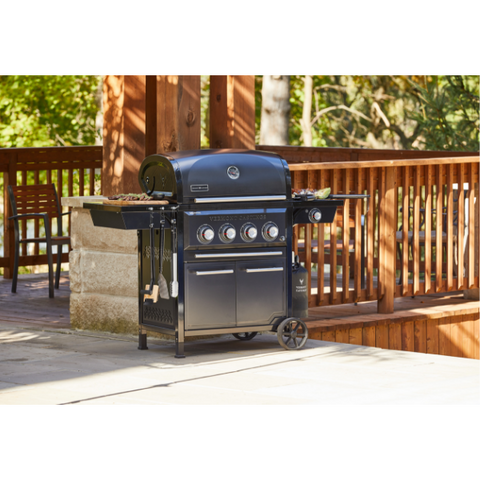 Vermont Castings Vanguard™ 4-Burner with Side Burner Convertible Gas BBQ Grill