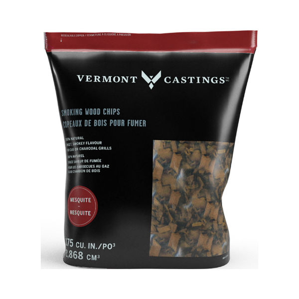 Smoking Wood Chips, Mesquite Flavour, 2-lb Vermont Castings