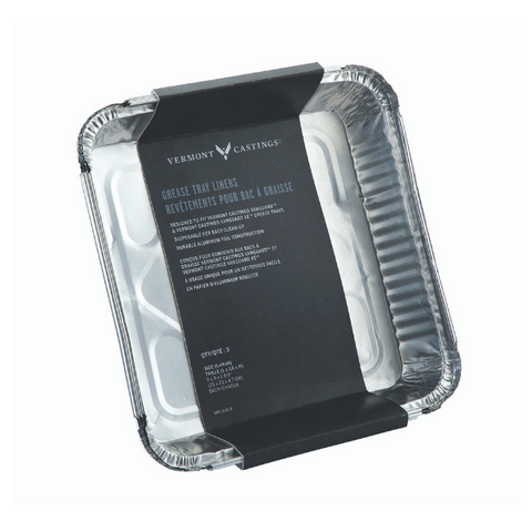 5-Pk Aluminum BBQ Grease Tray